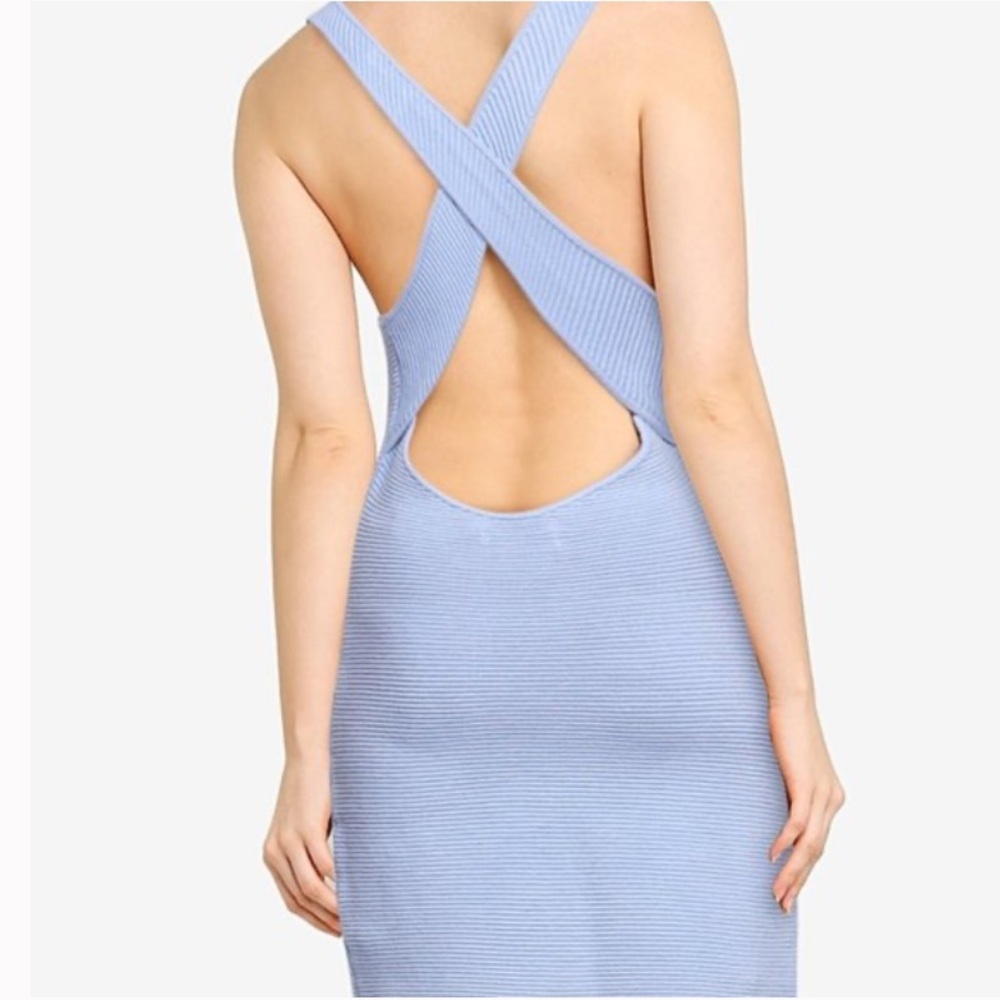 NWOT Abercrombie & Fitch Scuba Cross-Back Elevated Ribbed